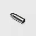 INVOTONE AD400 - переходник RCA <> 3P XLR папа, корпус металл
