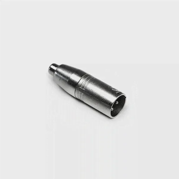INVOTONE AD400 - переходник RCA <> 3P XLR папа, корпус металл