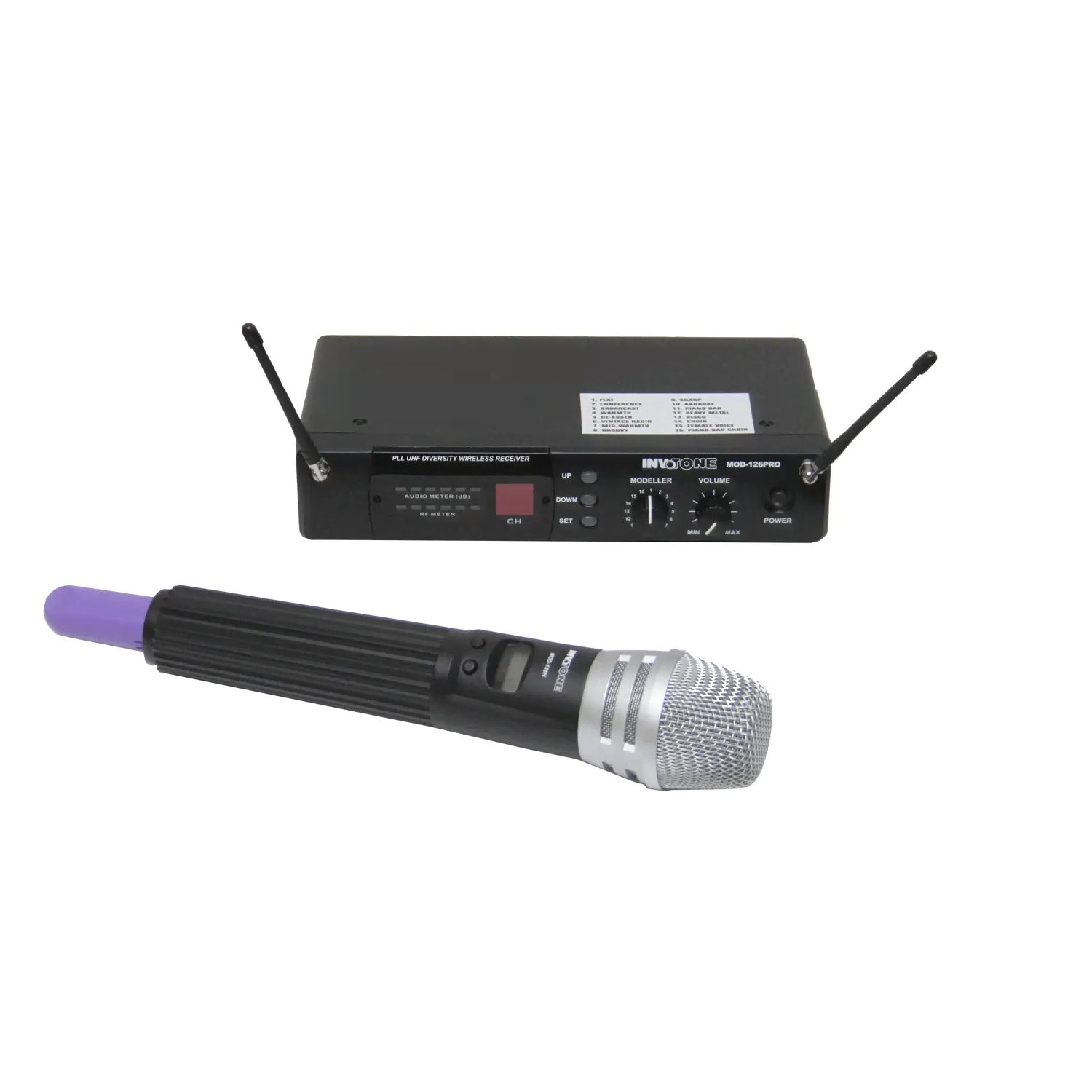 Двухантенная радиосистема Invotone MOD-126HH