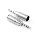 Переходник 3P XLR(m) - Jack 6.3 TS(m) Invotone AD460