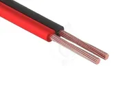 Invotone IPC1760RN - Акустический кабель, плоский. Цвет красно-черный