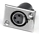 Invotone XLR3FB разъём XLR "мама", 3P, блочный