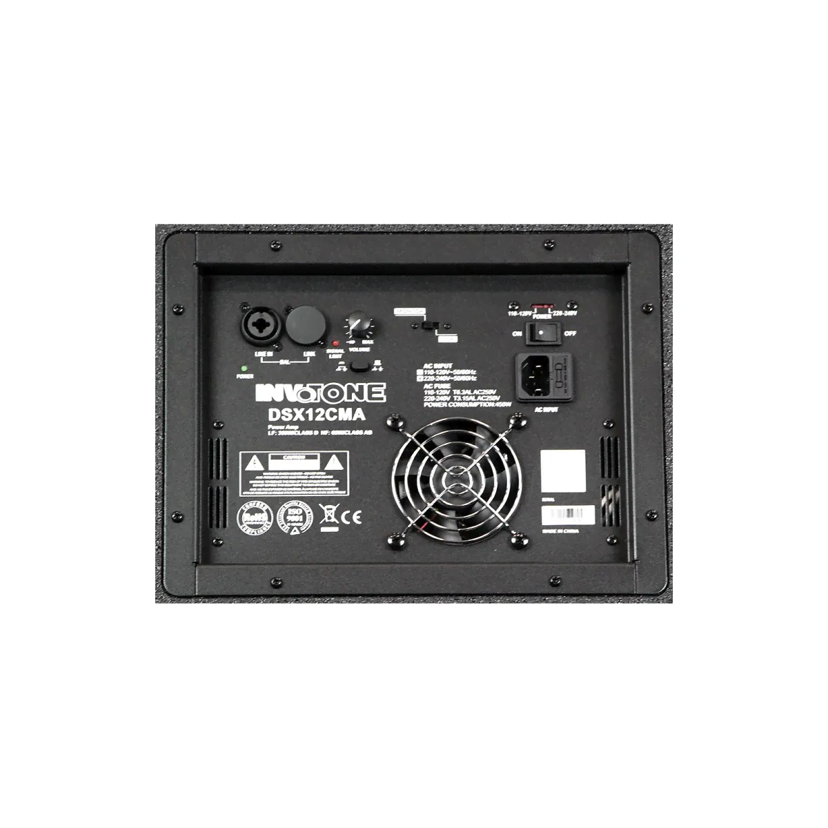 Invotone DSX12CMA Активный сценический монитор, 400 Вт., 12 дюймов-2