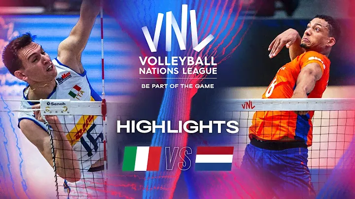 🇮🇹 ITA vs. 🇳🇱 NED - Highlights | Week 2 | Men's VNL 2024