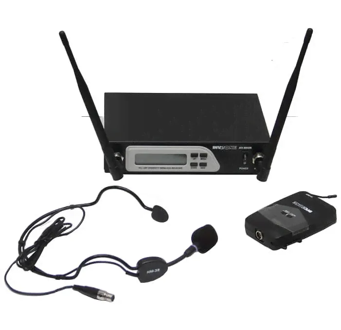Радиосистема Invotone AV800HS с головным микрофоном MOD126HS
