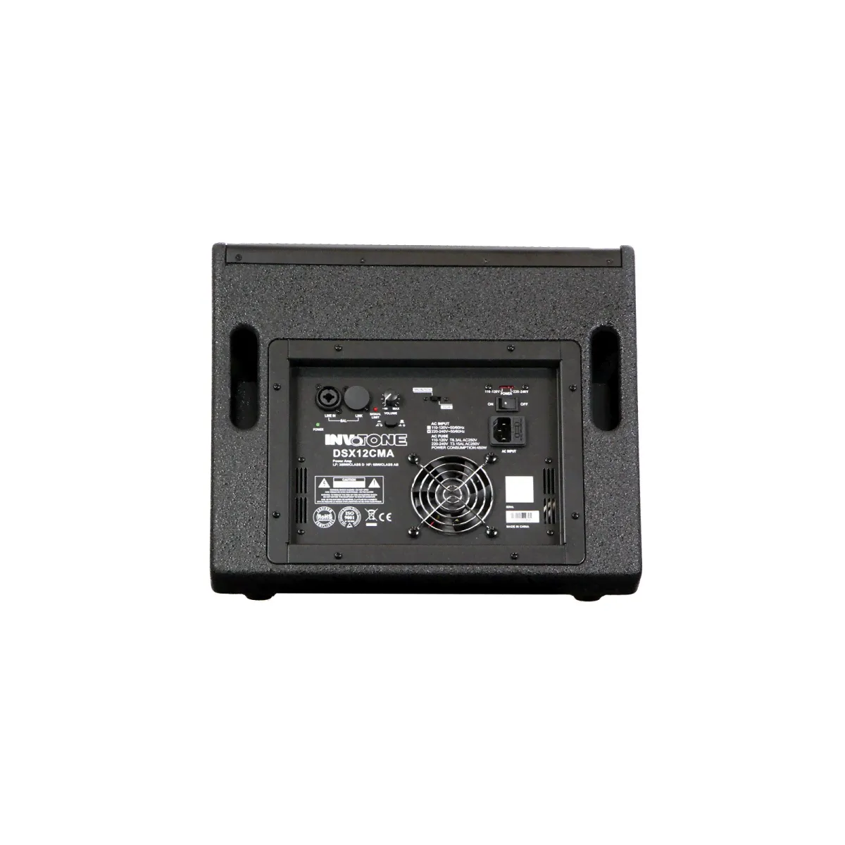 Invotone DSX12CMA Активный сценический монитор, 400 Вт., 12 дюймов-3